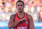 Álvaro Cortez fue octavo en Eugene
