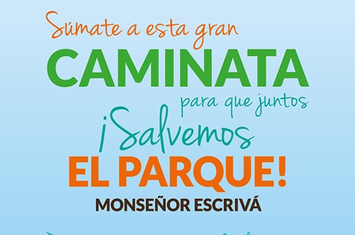 caminata salvemos el parque