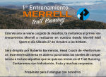 No faltes al primer entrenamiento Merrell Trail Running!!