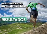 Resultados de la Encuesta Anual Runchile de Zapatillas de Trail