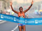 La keniata Ruth Chepngetich tercera mejor marca de la historia del maratón
