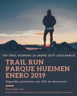 Se viene el 1er “Desafío Trail Parque Hueimen” en Lago Ranco