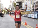 El chileno Manuel Cabrera ganador del Maratón de Montevideo!!