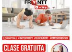Frontt ofrecerá clase gratuita online de preparación física este 26 de marzo