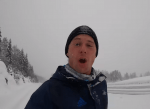 ¡Runner noruego establece récord mundial de 21K descalzo sobre la nieve!