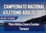 Campeonato Nacional Adulto 2022 será en Temuco