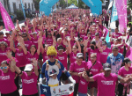 Más de 800 corredores tiñeron Buin de rosa en corrida contra el cáncer de mama