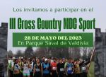 Inscríbete en el Cross Country MDC Sport 2023