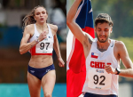Martina Weil y Carlos Díaz representarán a Chile en las pistas de Budapest