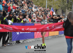 ¡OFICIAL! Gisselle Álvarez sube al podio del Maratón Santiago 2024