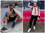Chilenos en el Maratón de Roma 2025