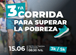 Súmate a la 3ª Corrida para superar la pobreza