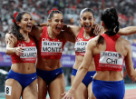 ¡Pumas históricas! Posta femenina 4×100 consiguió récord nacional y clasificación al Mundial de Tokio
