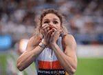 Martina Weil vuelve a hacer historia: rompe su propio récord nacional y sube al podio en la Diamond League de París