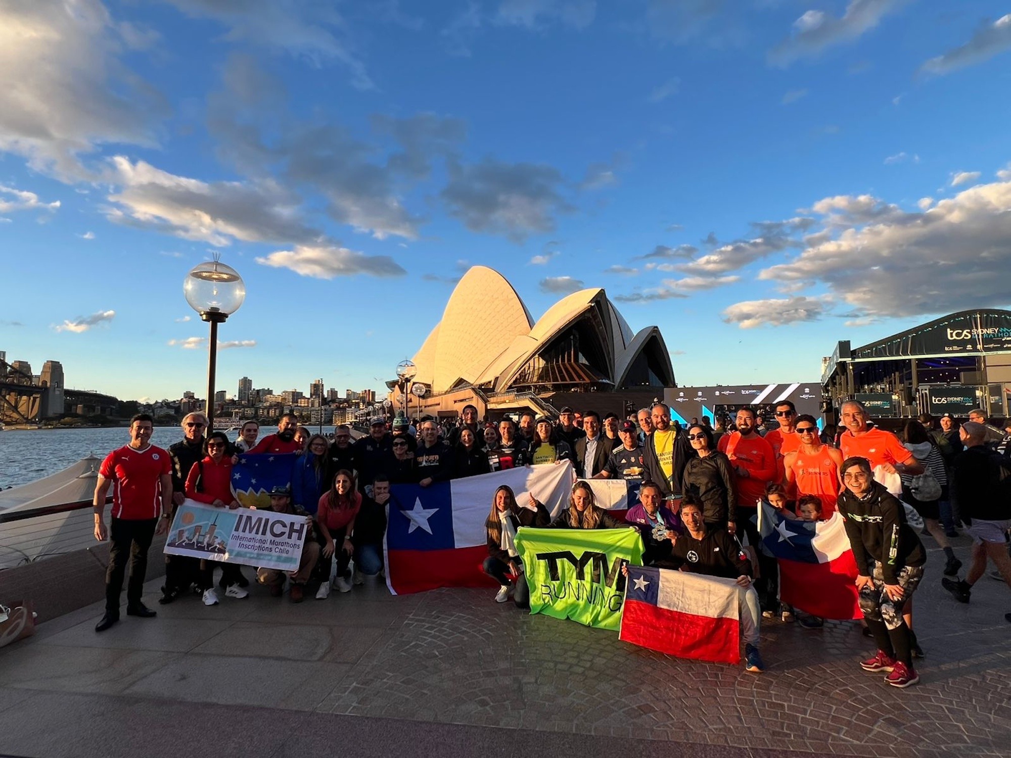 Chilenos en el Maratón de Sydney