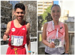 ¡Matías Silva y Margarita Masías los mejores nacionales! Chilenos en el Medio Maratón de Buenos Aires 2025