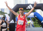 Hugo Catrileo es bicampeón de los 21K en el Maratón Internacional de Panamá