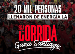 La Corrida Gana Santiago 2025 se tomó la Alameda