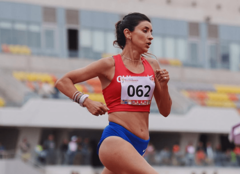 Plata y bronce para Chile en el Atletismo de Pista en los Bolivarianos 2025