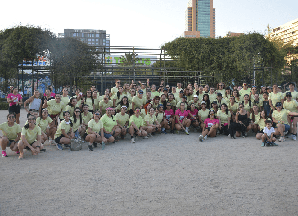 Social Run de Under Armour se tomó el Parque Araucano
