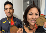 César Díaz y Paula Contreras los mejores chilenos en el Maratón de Roma 2026