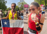 José Manuel Ricalde y Laura Giesen son los mejores chilenos en el Maratón de Londres 2026