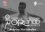 Nómina de atletas nacionales para el Continental Tour Bronze Orlando Guaita 2026
