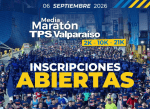 Inscripciones disponibles para el Medio Maratón TPS Valparaíso 2026