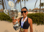 Chilena Valeria Argandoña es segunda en el Medio Maratón de Aruba 2026