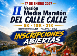 Inscripciones disponibles para el Medio Maratón del Calle Calle 2027