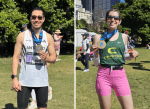 Antonio Peñailillo y Maricela Soto los mejores chilenos del Maratón de Sídney 2026