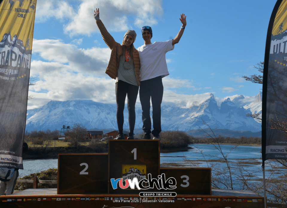 Francisco Marín y Macarena Garrido son los campeones del Ultra Paine 2026