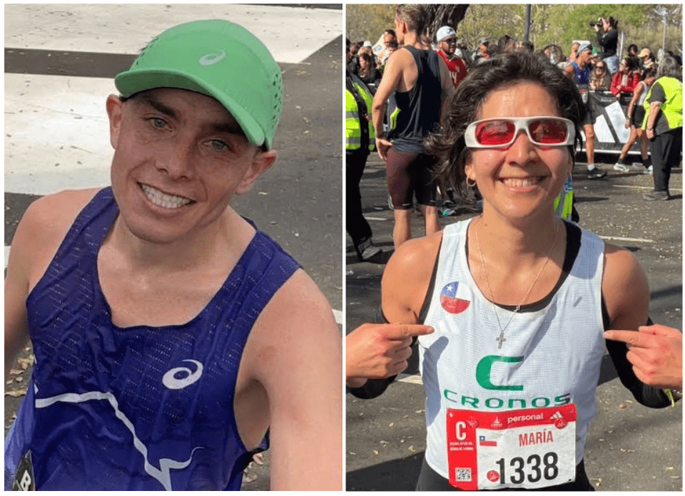 Chilenos en el Maratón de Buenos Aires 2026