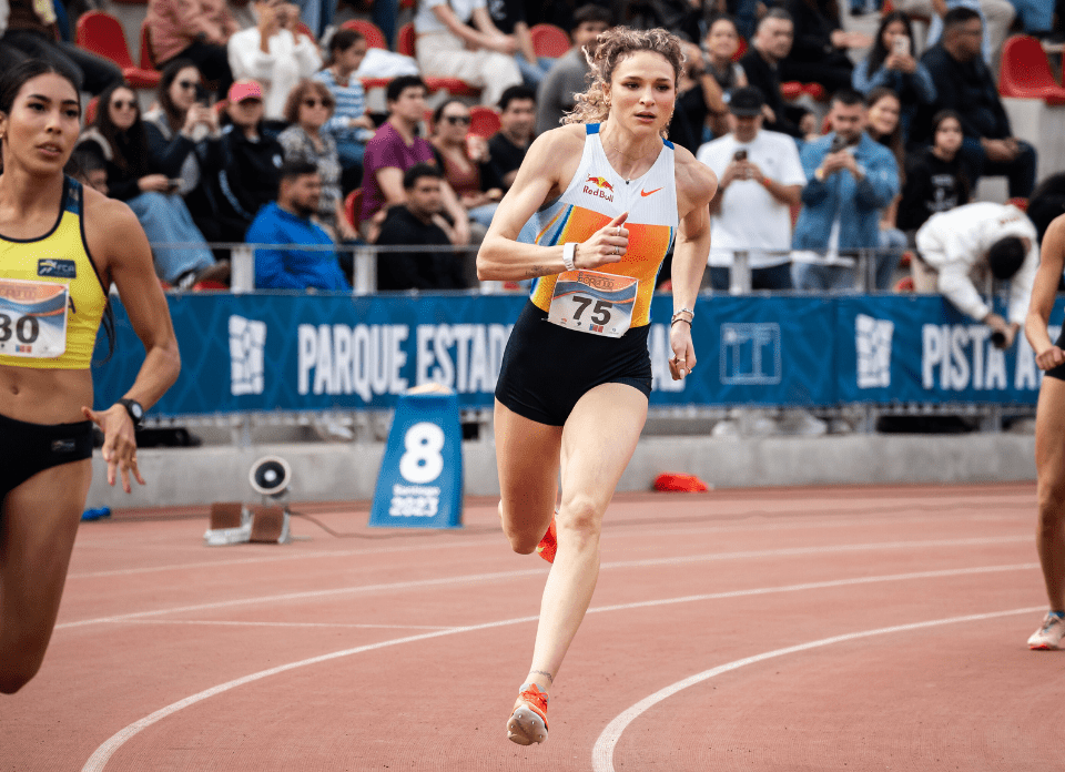 Martina Weil logra su mejor marca de la temporada en los 400 metros